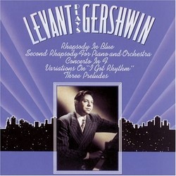 Levant Plays Gershwin Soundtrack (George Gershwin, Oscar Levant) - CD cover