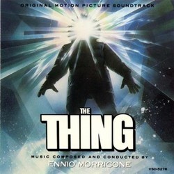 The Thing Soundtrack (Ennio Morricone) - CD cover