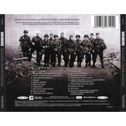Band of Brothers Soundtrack (Michael Kamen) - CD Back cover