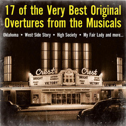 17 of the Very Best Original Overtures from the Musicals Soundtrack (Various Artists) - CD cover