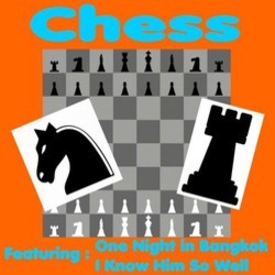 Chess the Musical Soundtrack (Benny Andersson, Tim Rice, Bjrn Ulvaeus) - CD cover