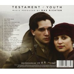 Testament of Youth Soundtrack (Max Richter) - CD Back cover
