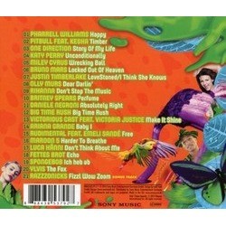Nickelodeon: Kids' Choice Awards 2014 Soundtrack (Various Artists) - CD Back cover