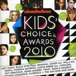 Nickelodeon: Kids' Choice Awards 2010 Soundtrack (Various Artists) - CD cover