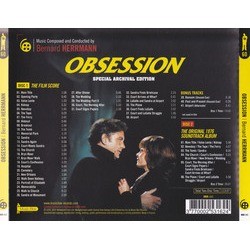 Obsession Bande Originale (Bernard Herrmann) - CD Arrire