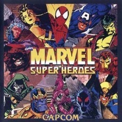 Marvel Super Heroes Soundtrack (Capcom Sound Team) - CD cover