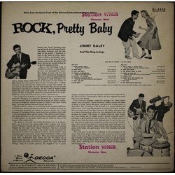 Rock, Pretty Baby Soundtrack (Various Artists, Henry Mancini) - CD Back cover