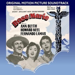 Rose Marie Soundtrack (Rudolf Friml, Oscar Hammerstein II, Otto Harbach) - CD cover