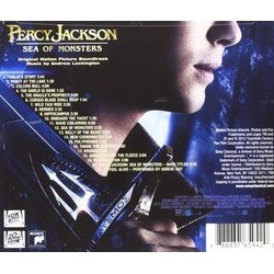 Percy Jackson: Sea of Monsters Soundtrack (Andrew Lockington) - CD Back cover