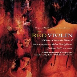 The Red Violin Soundtrack (John Corigliano) - CD cover