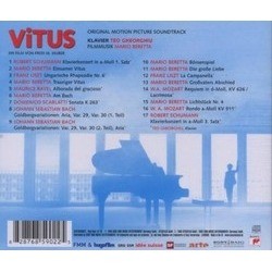 Vitus Soundtrack (Various Artists) - CD Back cover