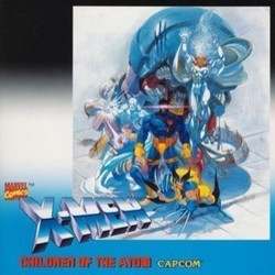 X-Men: Children of the Atom Soundtrack (Isao Abe, Takayuki Iwai, Shun Nishigaki, Hideki Okugawa) - CD cover