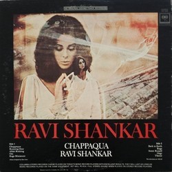 Chappaqua Soundtrack (Ravi Shankar) - CD Back cover