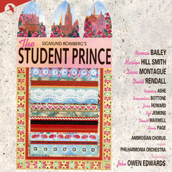 The Student Prince Soundtrack (Sigmund Romberg) - CD cover