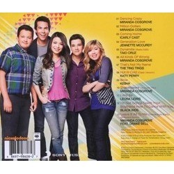 iCarly - iSoundtrack II Soundtrack (Various Artists) - CD Back cover