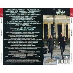Unknown Soundtrack (John Ottman, Alexander Rudd) - CD Back cover
