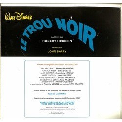 Le Trou Noir Soundtrack (John Barry) - cd-inlay