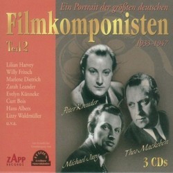 Filmkomponisten Teil.2 Soundtrack (Michael Jary, Peter Kreuder, Theo Mackeben) - CD cover