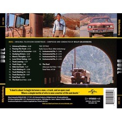 Duel Soundtrack (Billy Goldenberg) - CD Back cover