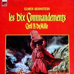 Les Dix Commandements Soundtrack (Elmer Bernstein) - CD cover