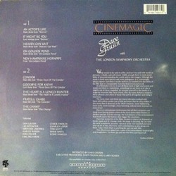 Cinemagic Soundtrack (Dave Grusin) - CD Back cover