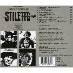 Stiletto Soundtrack (Sid Ramin) - CD Trasero