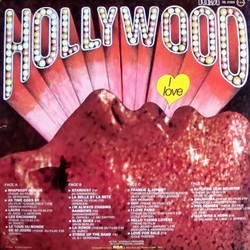Hollywood I Love Soundtrack (Various Artists) - CD Back cover