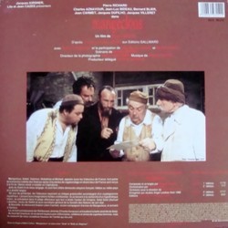 Mangeclous Soundtrack (Philippe Sarde) - CD Back cover