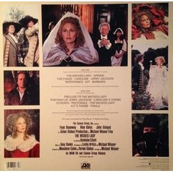 The Wicked Lady Soundtrack (Tony Banks) - CD Back cover