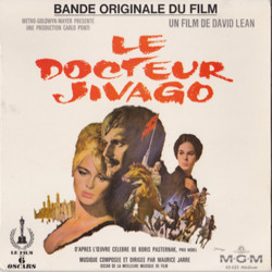 Le Docteur Jivago Soundtrack (Maurice Jarre) - CD cover