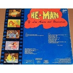 He-Man y los Amos del Universo Soundtrack (Shuki Levy, Haim Saban, Lou Scheimer) - CD Back cover