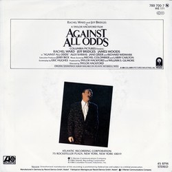 Against All Odds Soundtrack (Larry Carlton, Phil Collins, Michel Colombier) - CD Back cover