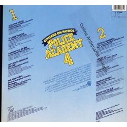 Police Academy 4 Soundtrack (Various Artists, Robert Folk) - CD Trasero