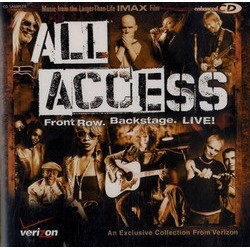 All Access: Front Row. Backstage. Live! Soundtrack (Various Artists) - CD cover