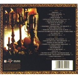 The Phantom of the Opera Soundtrack (Andrew Lloyd Webber) - CD Trasero