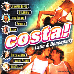 Costa!, Latin & Danceparty Soundtrack (Various Artists) - CD cover
