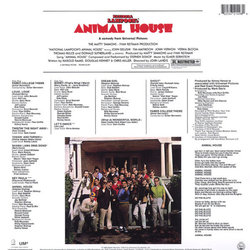National Lampoon's Animal House Soundtrack (Various Artists, Elmer Bernstein) - CD Back cover