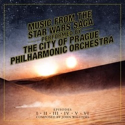 Music From The Star Wars Saga Soundtrack (John Williams) - CD cover