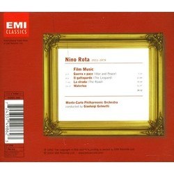 Nino Rota Film Music Soundtrack (Gianluigi Gelmetti, Nino Rota) - CD Back cover