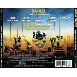 Mad Max: Fury Road Soundtrack (Tom Holkenborg,  Junkie XL) - CD Trasero