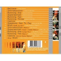 Run Lola Run Soundtrack (Various Artists, Reinhold Heil, Johnny Klimek, Tom Tykwer) - CD Back cover