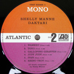 Daktari Soundtrack (Shelly Manne, Henry Vars) - cd-inlay