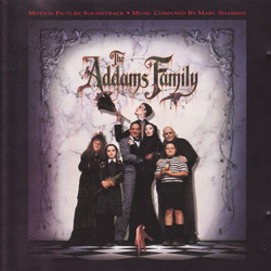 The Addams Family Soundtrack (Marc Shaiman) - CD cover