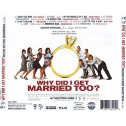 Why Did I Get Married Too? Soundtrack (Various Artists) - CD Back cover