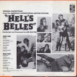 Hell's Belles Soundtrack (Les Baxter) - CD Back cover
