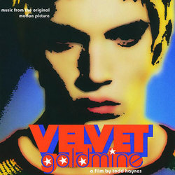 Velvet Goldmine Soundtrack (Carter Burwell, Craig Wedren) - CD cover