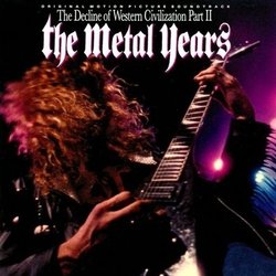 The Metal Years Soundtrack (Various Artists) - CD cover