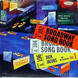 The Broadway Songbook Vol 1 Soundtrack (Various Artists, Dick Jacobs) - CD cover