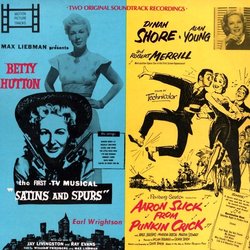 Satins and Spurs / Aaron Slick from Punkin Crick Soundtrack (Original Cast, Ray Evans, Ray Evans, Jay Livingston, Jay Livingston) - CD cover