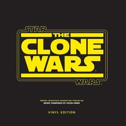 Star Wars: The Clone Wars Soundtrack (Kevin Kiner) - CD cover